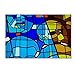 Stained Glass by Robert Harding Picture Library, 30x47-Inch Canvas Wall Art