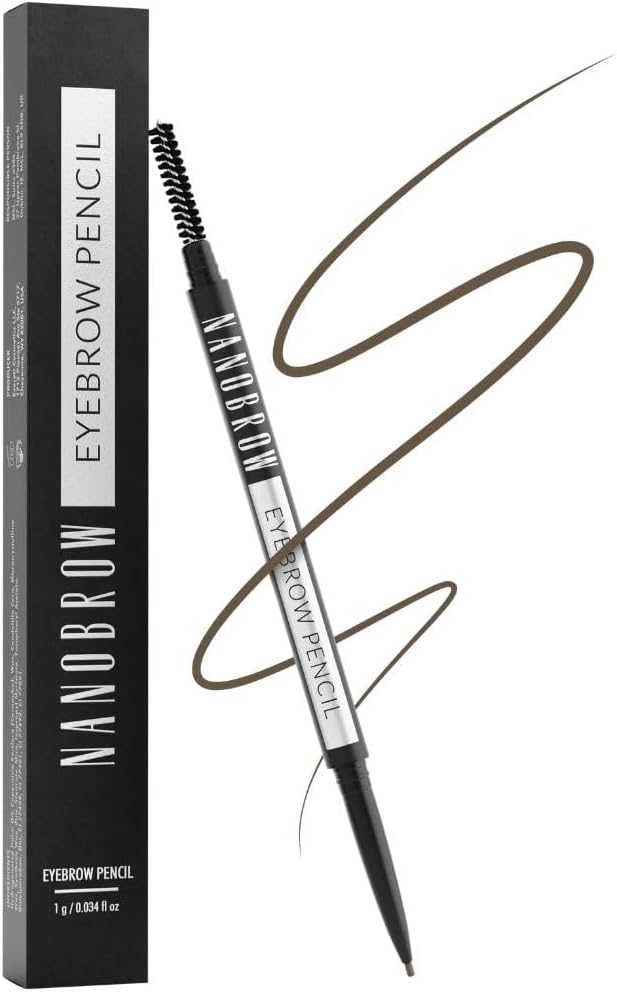 Wenkbrauwpotlood Nanobrow Eyebrow Pencil – Een nauwkeurig wenkbrauwpotlood met ultra-fijne punt (Light Brown)