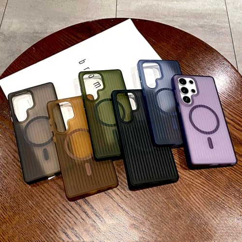 Coque Rigide Mate pour Samsung S22 Vert Foncé Antichoc - 6