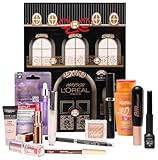 L'Oréal Paris Adventskalender 2023, Mit verschiedenen Kosmetikartikeln hinter 12 Türchen für eine luxuriöse Weihnachtszeit, Jeden zweiten Tag ein neues Beauty-Produkt zu Weihnachten, 1 Stück