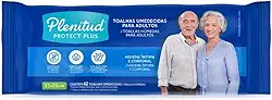 Plenitud Toalha Umedecida, 42 toalhas, azul