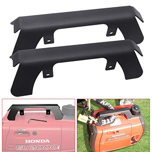 2PCS Generator Theft Deterrent Bracket Protection Fit for Honda Generator EU2200i, EU2000i, EU2000i Companion, EU2000i Camo Generator 63230-Z07-010AH - Thumbnail 3