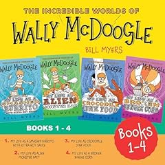 The Incredible Worlds of Wally McDoogle Books 1-4 Audiolibro Por Bill Myers arte de portada
