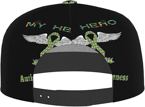 Miniatura 5 de Gorra de béisbol de cuatro caras con impresión plana Bill Brim Cool Hip Hop Trucker Hat Hombres Mujeres Gorras de béisbol ajustables