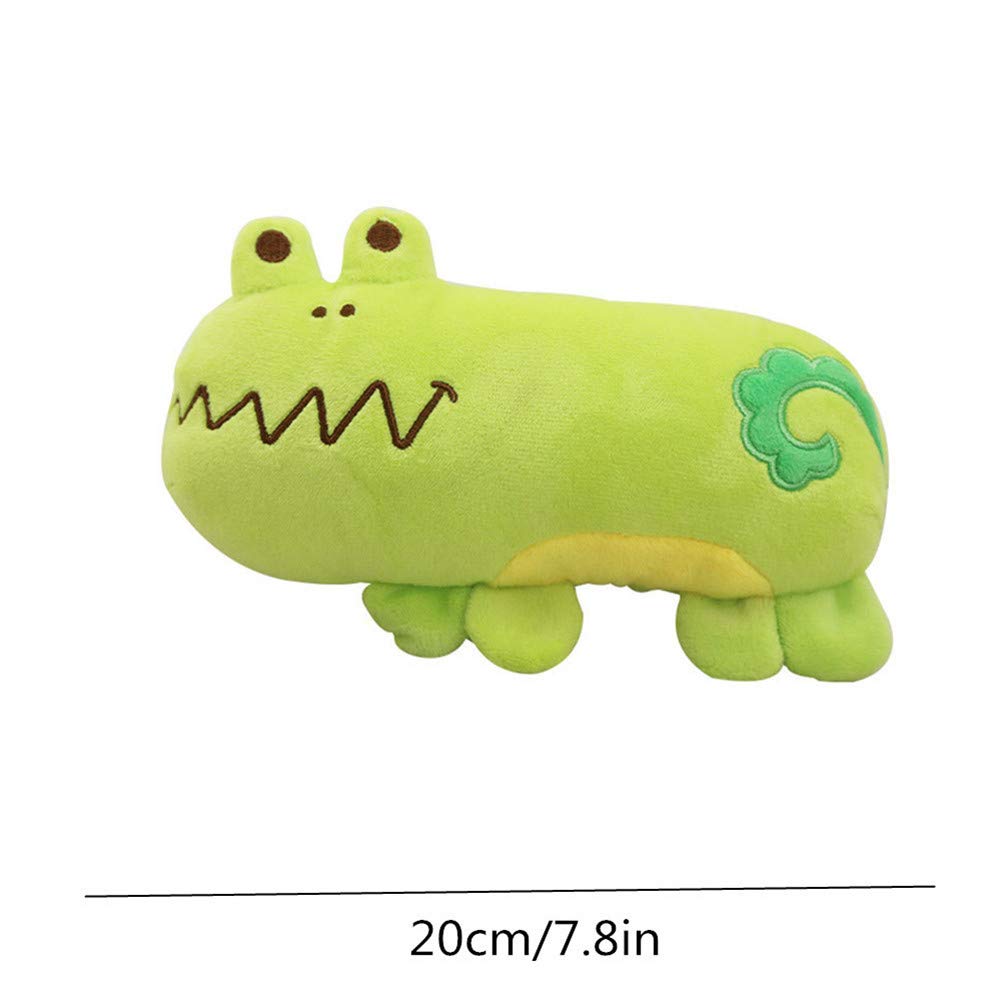 Jouet Chien Qui Couine Jouet Couineur Chien Chien Jouet Qui Couine Grinçantes Jouets pour Chiens Grinçante Jouet Chiot Doux Jouet Green