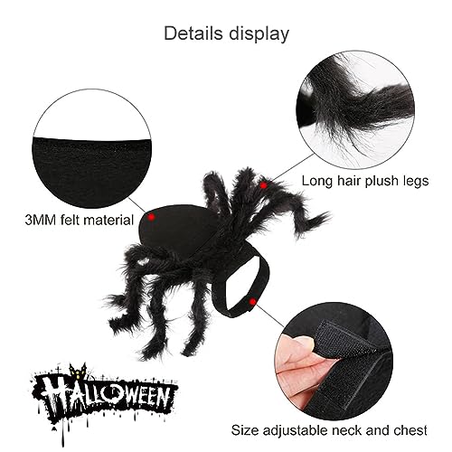 Disfraz de Araña para Perro Halloween TITA-DONG S miniatura 2