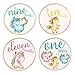 Baby Monthly Stickers - Milestone Month Sticker for Onesie or Scrapbook - 12 Unicorns 4