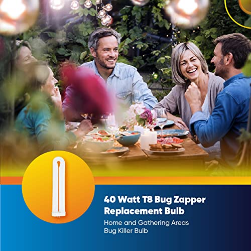 Technical Precision Replacement Bf-190 Bulb For Flowtron Bk-40D Electronic Insect Killer Bug Zapper Bulb For Anti Mosquito Control - Overall Length 10.25 Inches - 1 Pack #TOP3