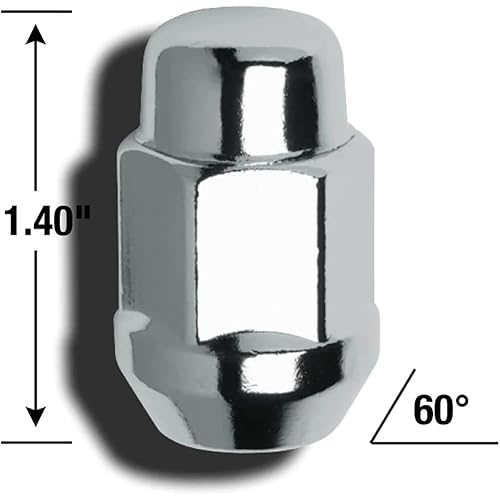 Miniatura 3 de Gorilla - Cerraduras de rueda cromadas para 1997-2019 C5, C6, C7, Z06, ZR1, Grand Sport Corvette (sólo cerraduras de rueda)
