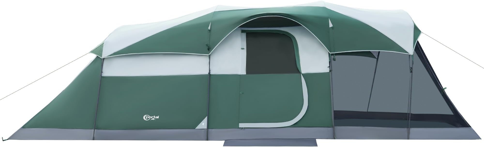 6/8/10 Person Family Camping Tent with Screen Room, Water Resistant Big Tunnel Tents with Rainfly, Large Family Tent for Camping, Outdoor, Patio