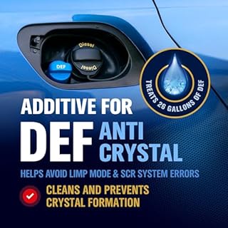 WoldoClean DEF Crystal Treatment 1:400 Ultra Concentrated 8.45 fl oz - Diesel Exhaust Fluid Additive SCR Cleaner, Treats 26.4 Gallons, Up to 5 Tank Refills