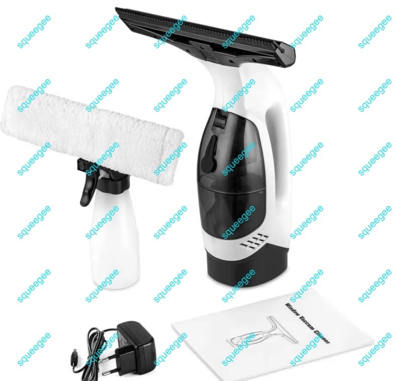 ZRHI Window Vacuum Cleaner Tool Quick Clean & Efficient Cordless Rechargeable & Ultra Lightweight for Any Smooth Surface