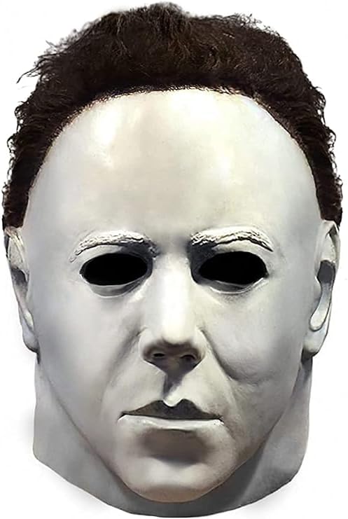 Michael Myers Mask, Halloween Mask Original Michael Myers Mask, Horror Cosplay Mask,Creepy Scary Costumes Masks For Carnival Costume Party Masquerade.