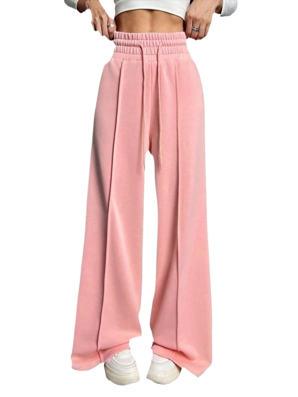 Womens Sweatpants Joggers Drawstring Loose Sweatpants Back Outfits