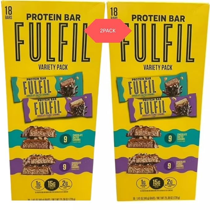 Barreras de Proteína sabor Chocolate Caramelo Salado 18 unidades miniatura 3
