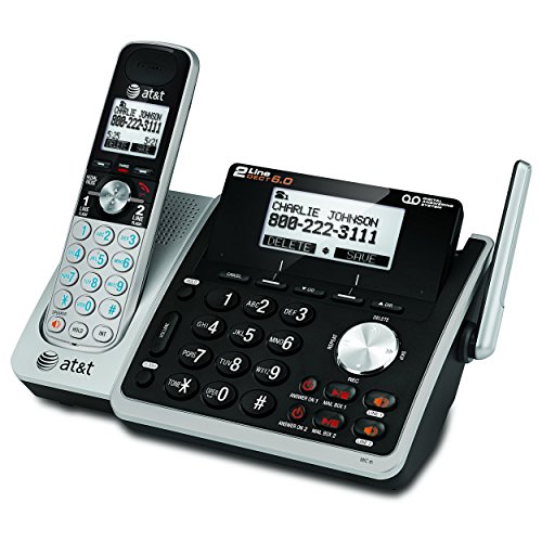 Sistema contestador digital AT&T TL88102 con base y auricular miniatura 1