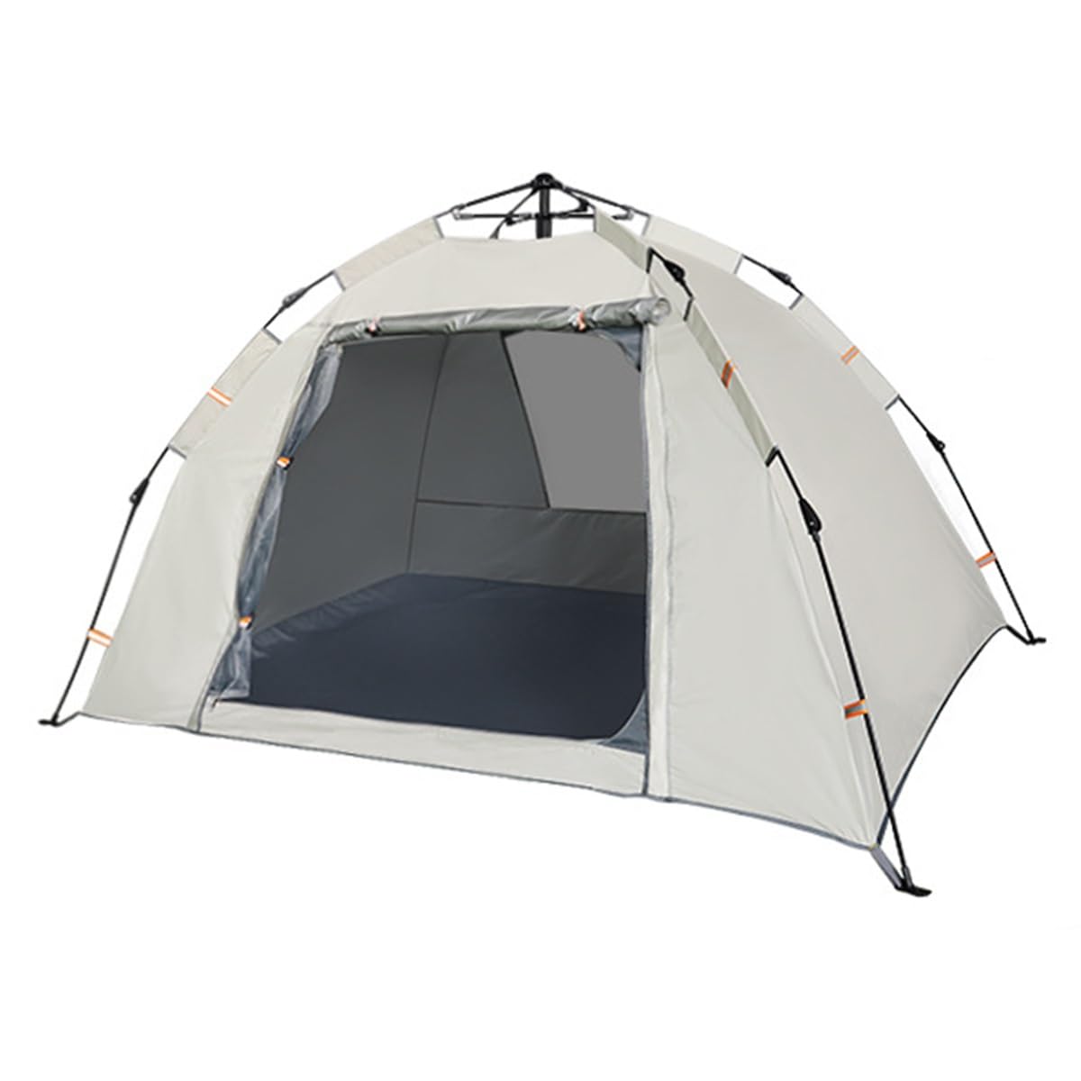 2/3 Osobowy Namiot Plecakowy Wodoodporny Lekki Namiot Kempingowy Do Biwakowania Na Zewnątrz Namiot Plażowy Z Baldachimem, Namiot Turystyczny (Color : /Beige, Size : 2-3 person)