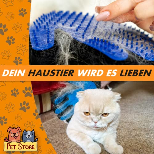 B2KY Guanto per la cura del pelo su entrambi i