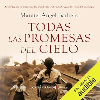 Diseño de la portada del título Todas las promesas del cielo