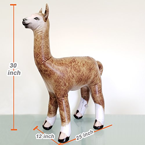 Jet Creations Inflatable Alpaca Height Party Favors Supplies Gifts, 30" Stuffed Animals An-Alpa #TOP2