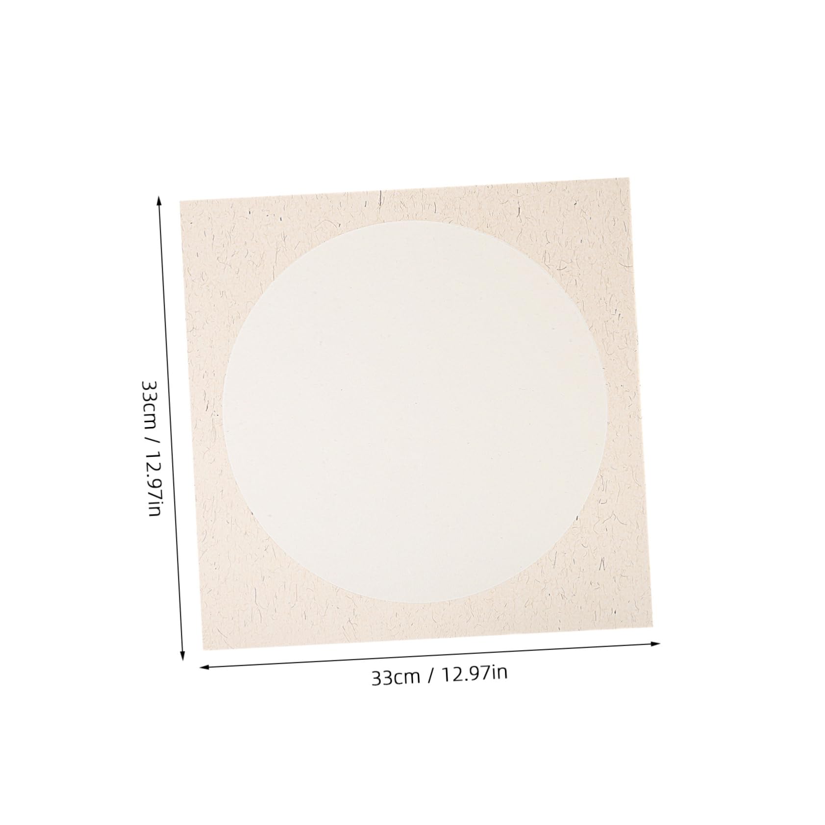 Veemoon Professional Rice Paper 10 Sheets Calligraphy Paper for Art Dried Thickened for Chinese Painting