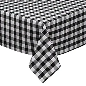 AIRWILL Cotton 4 Seater 55 Inches Square Table Cloth (Pack of 1 Piece)