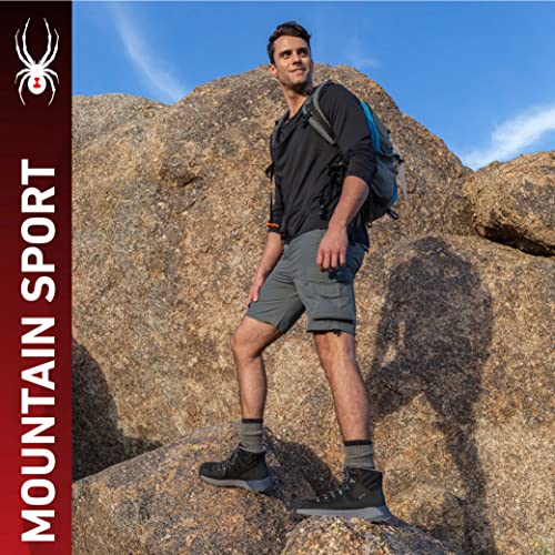 Spyder Men's Hiking Shoes, Brush Brown, 112