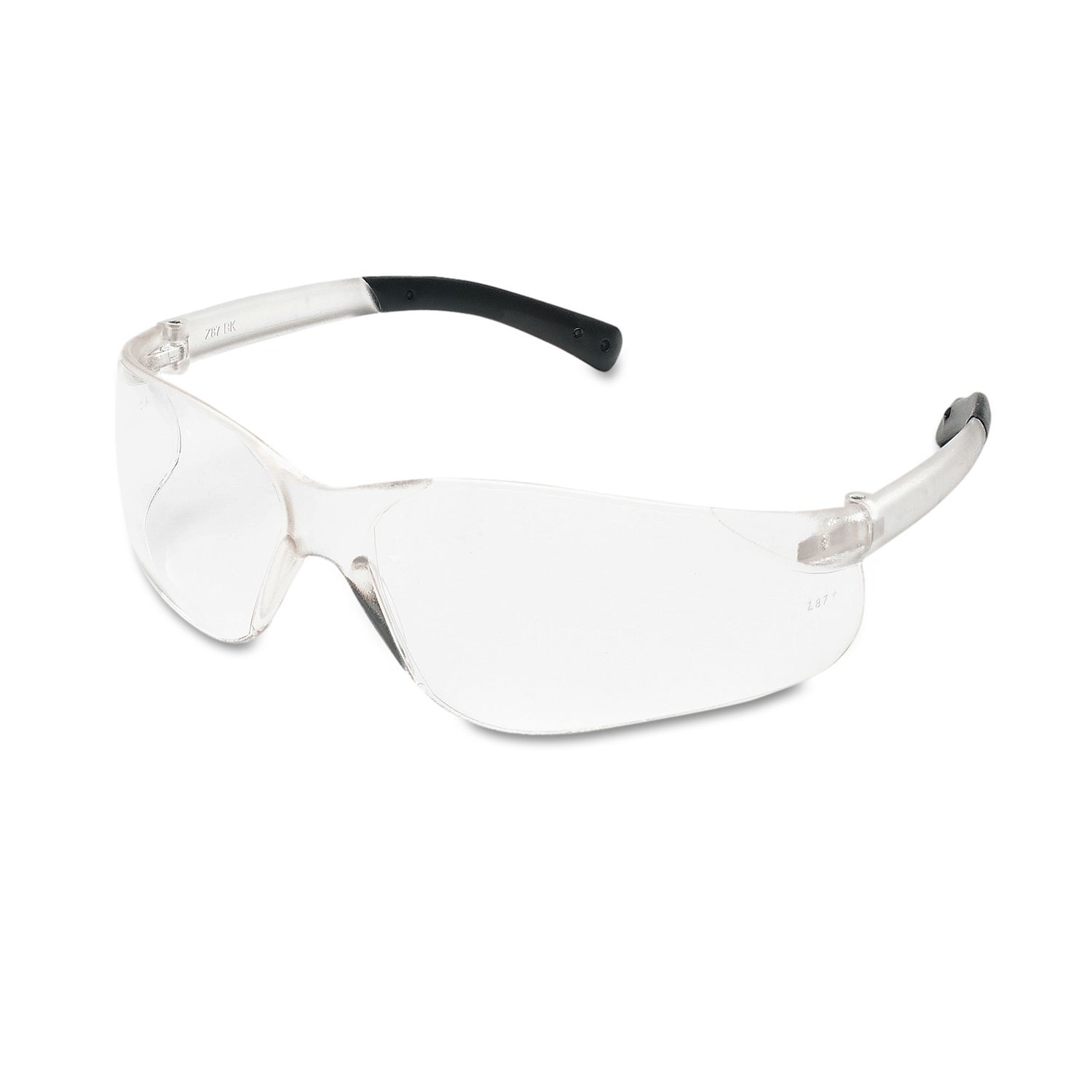 CWSBK110 Bearkat Lunettes de sécurité enveloppantes, monture noire/verres transparents