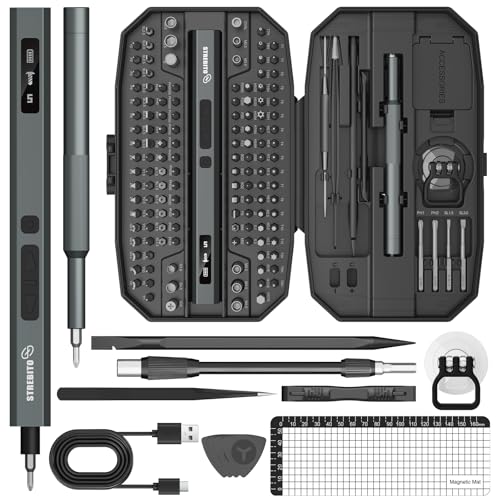 STREBITO 155-in-1 Electric Screwdriver Set