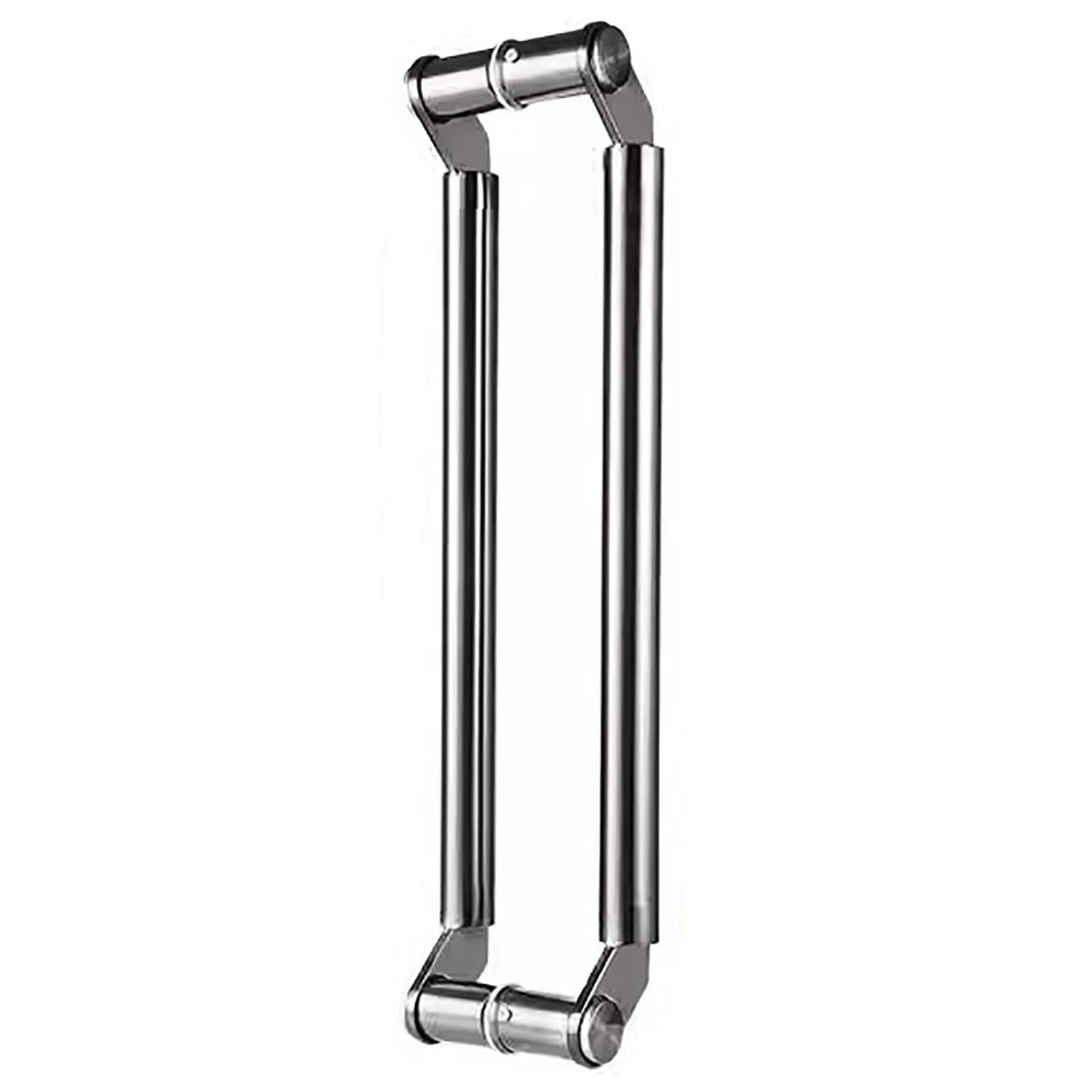 BHGFYXBS Double Sided Sliding Door Handle For Wood And Glass Doors Stainless Steel Hotel Bathroom Shower Gate Grab Handles Push Pull Fitting,Black Titanium-100Cm(39.4In),Black Titanium-100cm(39.4in)