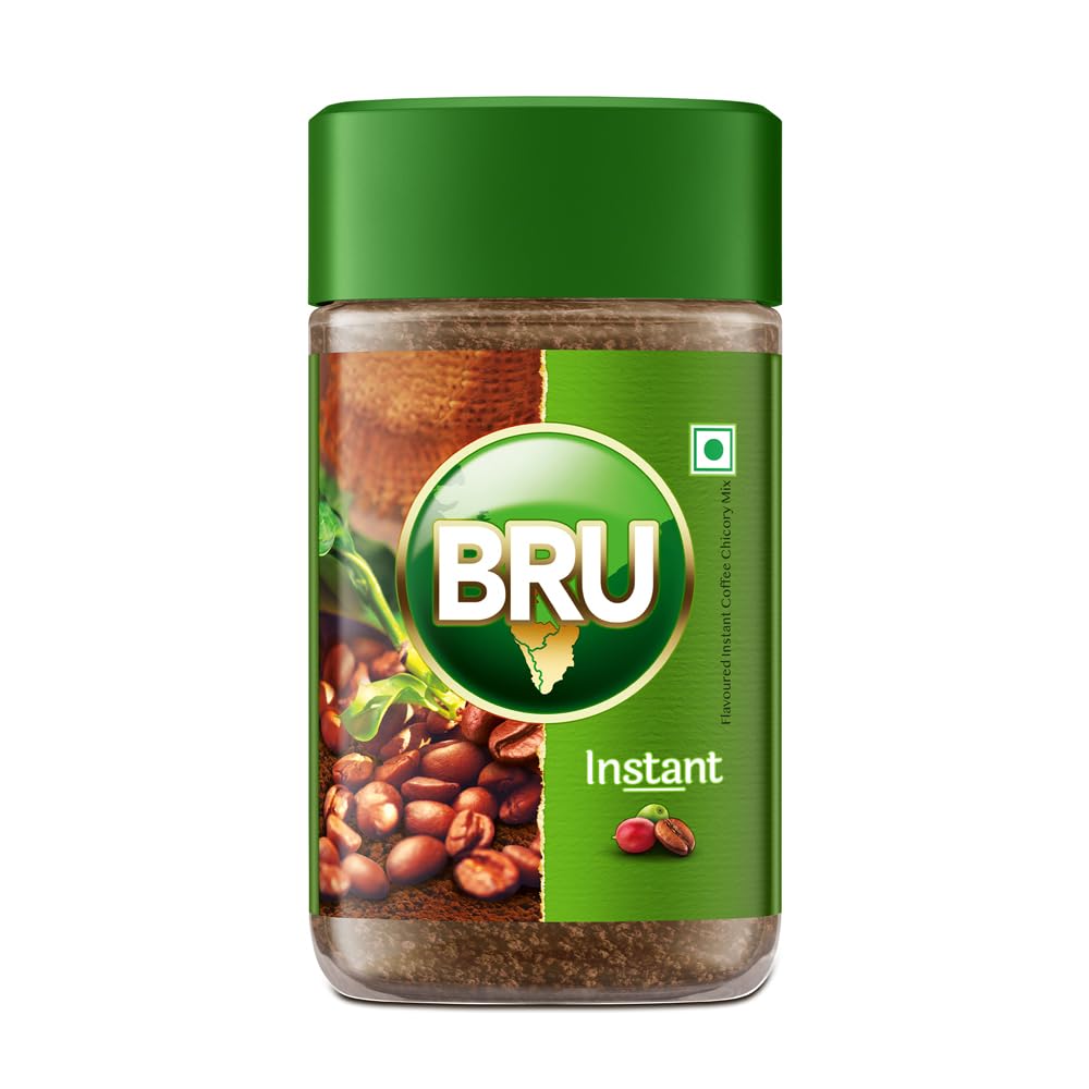 Bru Instant | Aromatic Coffee From South Indian Plantations | Premium Blend of Robusta & Arabica Beans For a Rich Coffee Experience | 75g-image-11