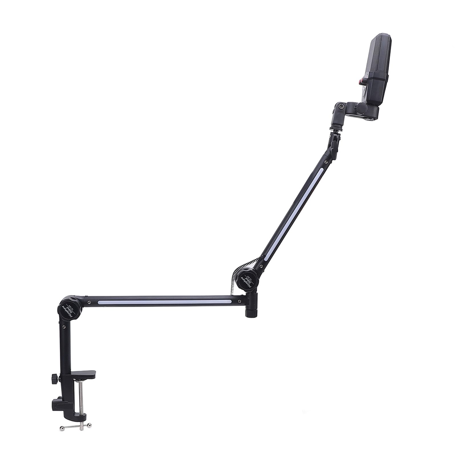 Tangxi Präzises USB-Kondensatormikrofon, Dynamisches RGB-Lichtstativ-Set für Home-Gaming-Live-Streaming – Metall und ABS