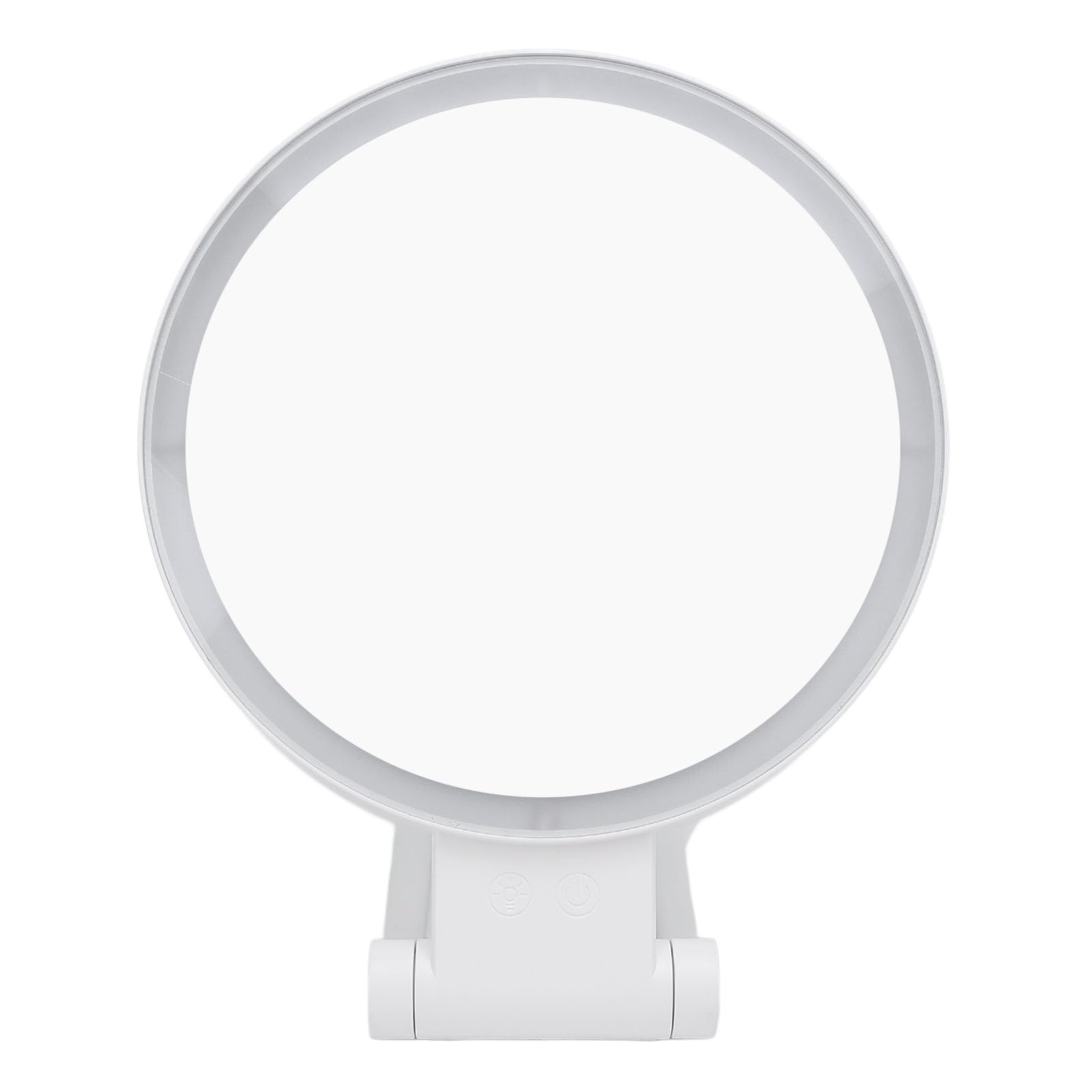 Espejo de maquillaje con luz LED regulable que soluciona la falta de iluminación