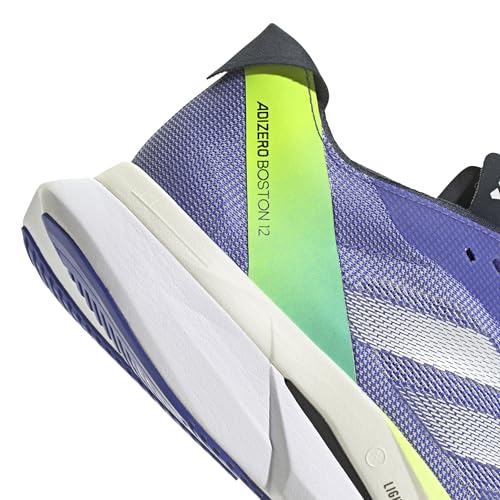 Image of adidas Womens Adizero Boston 12 Running Sneakers Shoes - Blue