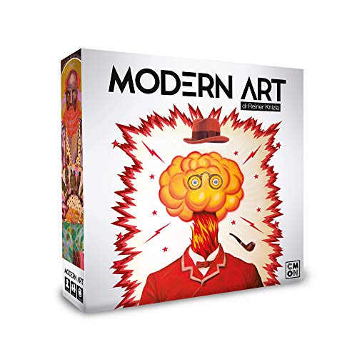 Asmodee - Modern Art, Juego de Mesa, 3-5 Jugadores, más de...