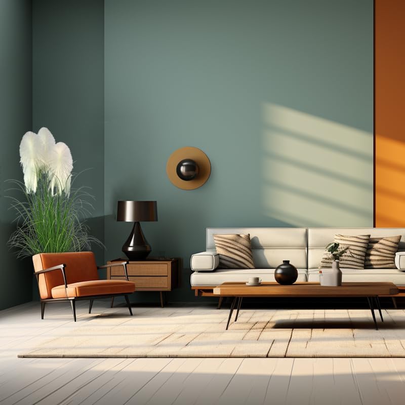 Miniatura 9 de VIGGDA Planta artificial de 47 pulgadas (paquete de 1) planta de césped artificial, plantas artificiales decorativas para interiores y hogares,