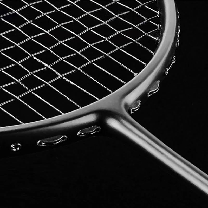 Badminton Set Raqueta de bádminton Fibra Carbono 26 a 34 Libras, 120 g, 150, 180 y 210, for Entrenamiento Fuerza Profesional