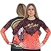 Produktbild aim Chica Rot Rash Guard Women Kompressionshemd Damen Fitness Yoga Pilates Gym Workout MMA BJJ No Gi