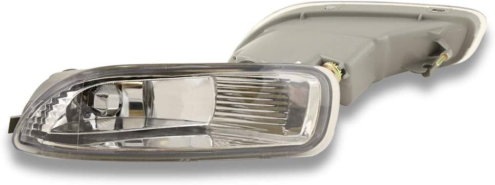 Fog Lights Compatible with 2003 2004 Corolla CE LE S Front Bumper Driving Light JDM with Wiring Harness Fog Lamp Clear