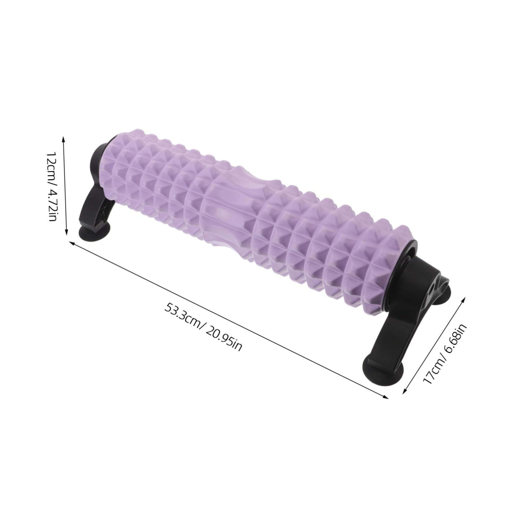 ULTECHNOVO Rullo Supporto in Schiuma Solido per Massaggio Muscolare Massaggiatore per Yoga e Palestra per Schiena e Pilates