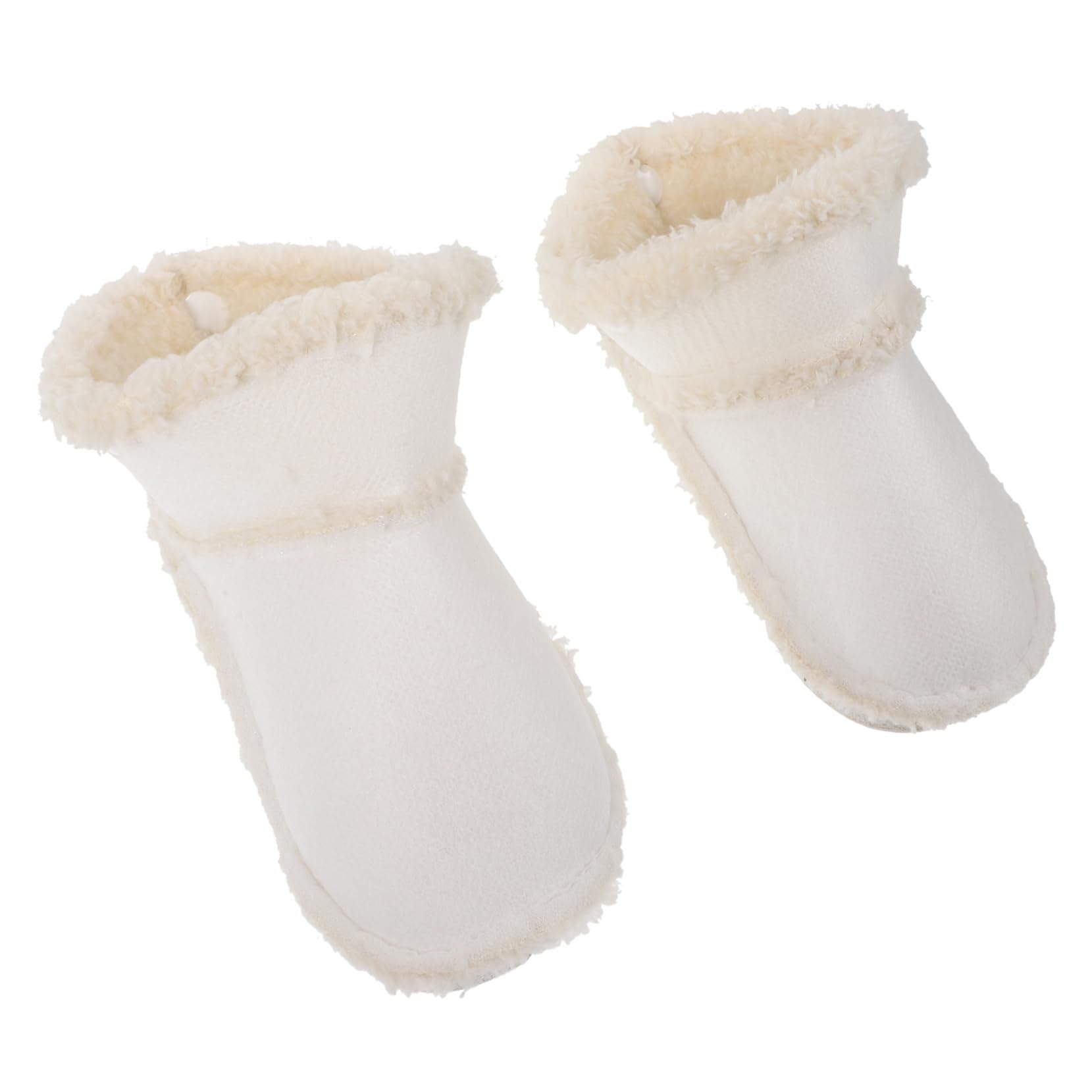 5pares Inserts De Zapato Cálidos y Para Forro Extraíble De Invierno Para Zapatos Agujereados Forro De Peluche