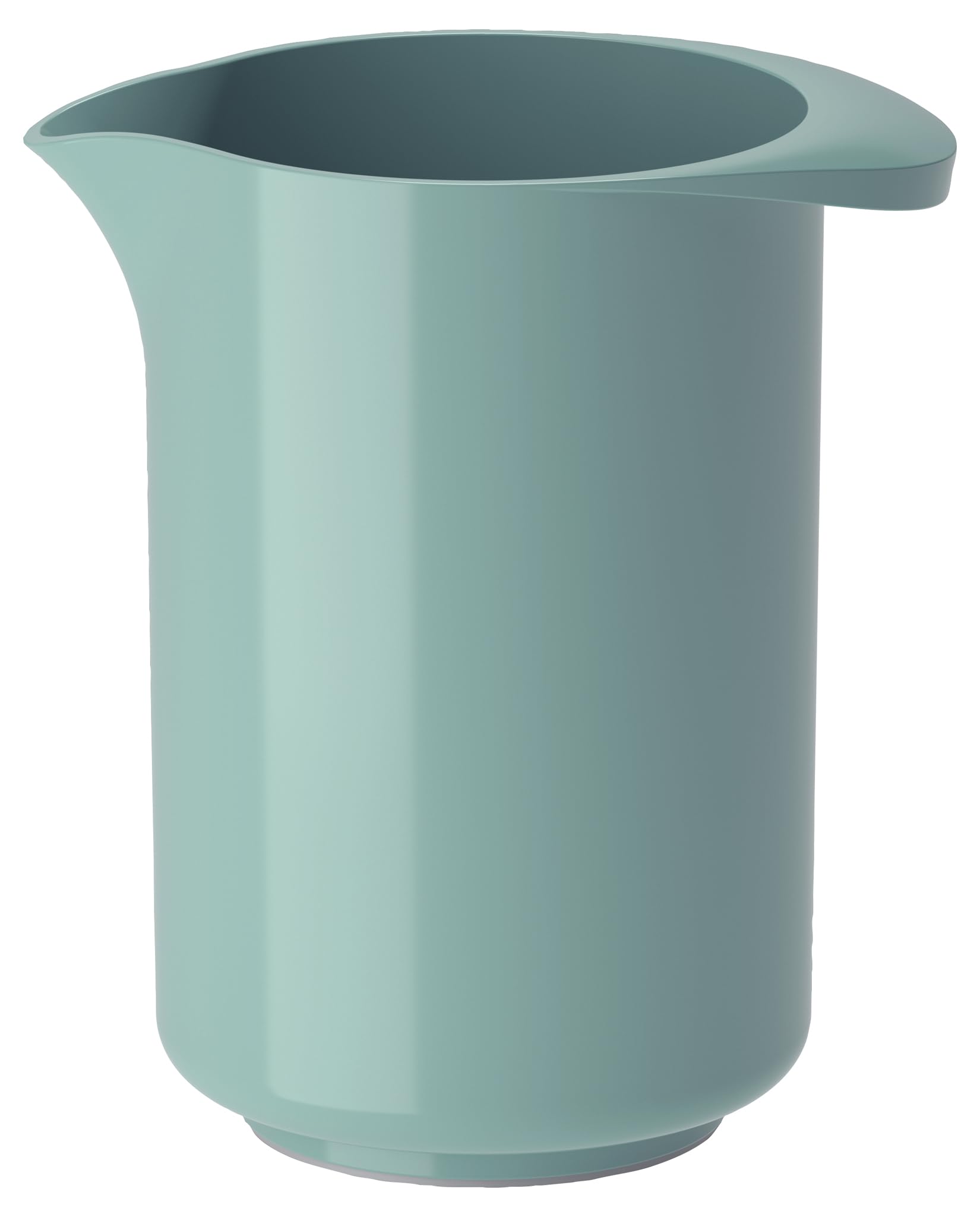 Rosti Classic Mixing Jug – 1,25 Liter – Pour Spout and Non-Slip Base, Microwave and Dishwasher Safe, Recyclable Plastic, Nordic Green