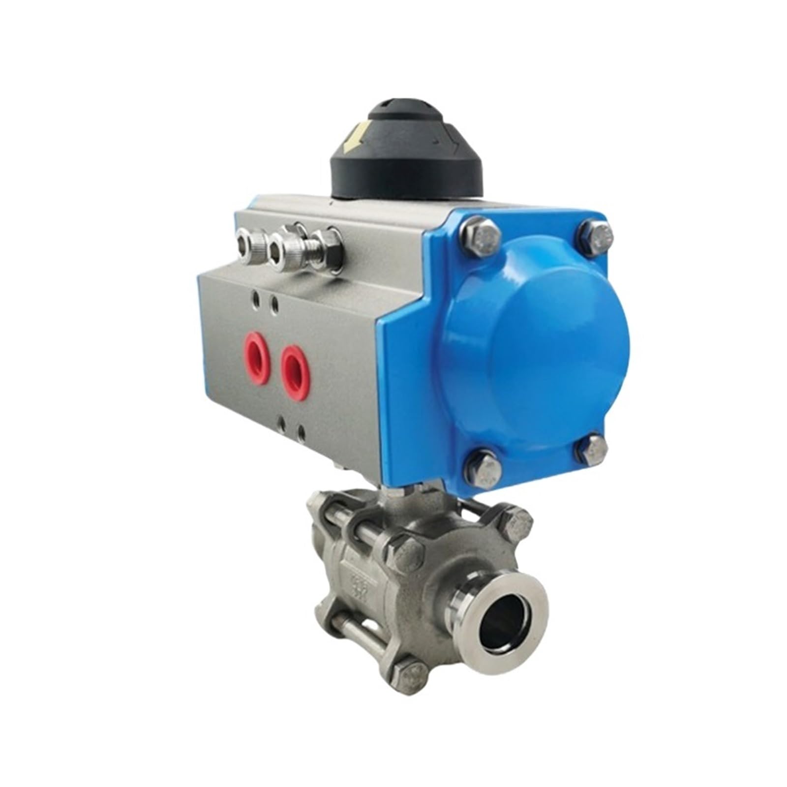 SBSSYVLMV KF40 KF50 Flange 3-Piecesic Ball Valve 304/316L Stainless Steel(Ss304,KF50)