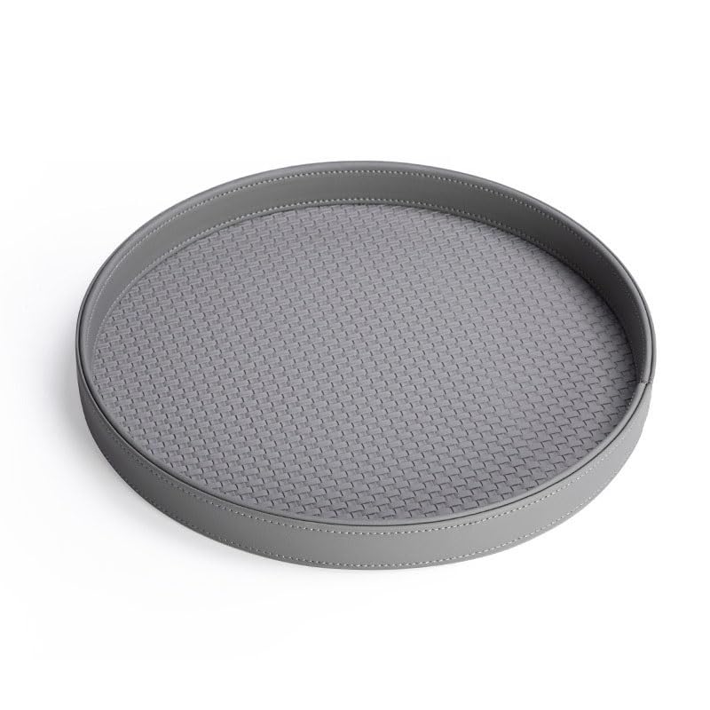 Bandejas Servir Comida Bandeja de Cuero Rectangular for Taza té, y café la Tarde, joyería, Bandeja Almacenamiento for aromaterapia, Entrada for Hotel Mesa Cama | H