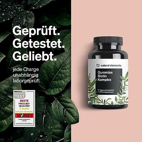 Haar-Gummibärchen von Natural Elements mit Biotin und Vitalstoffen