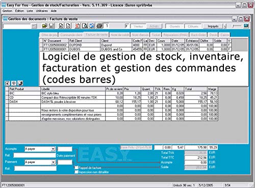 Gestion de stock, facturation et inventaire version Premium