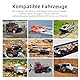 DUMBORC 2 Stück X6FG (eingebauter Gyro) 6 Kanäle 2,4 GHz RC-Empfänger für DUMBORC X6/X4/X5 Sender RC Auto Boot Panzer Drifting Car