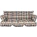 Produktbild PATIO Auflagen Set Ravenna 175 cm für Hollywoodschaukel Polsterauflage Sitzkissen Rückenkissen Seitenkissen Gesteppt B001-01PB