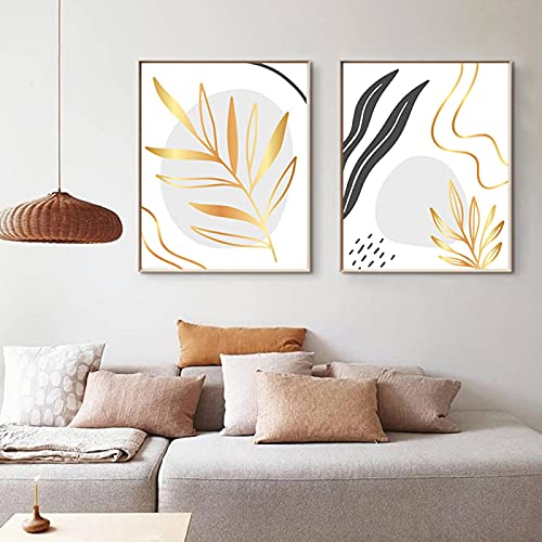 Toile Peinture Mur Art Nordique 50x60cm pour habiller élégamment les murs de votre salon moderne