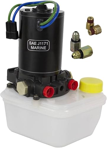 RAREELECTRICAL Nuevo motor de inclinación y ajuste compatible con Volvo Penta Sx conduce modelo tardío con rosca de curso